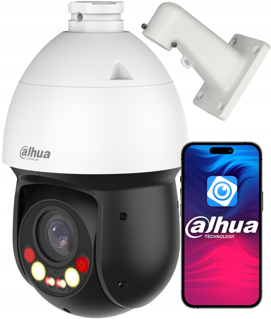 Otočná kamera 4MPx Dahua WizSense SD4D425MB-HNR Smart Dual Light Smd 4.0