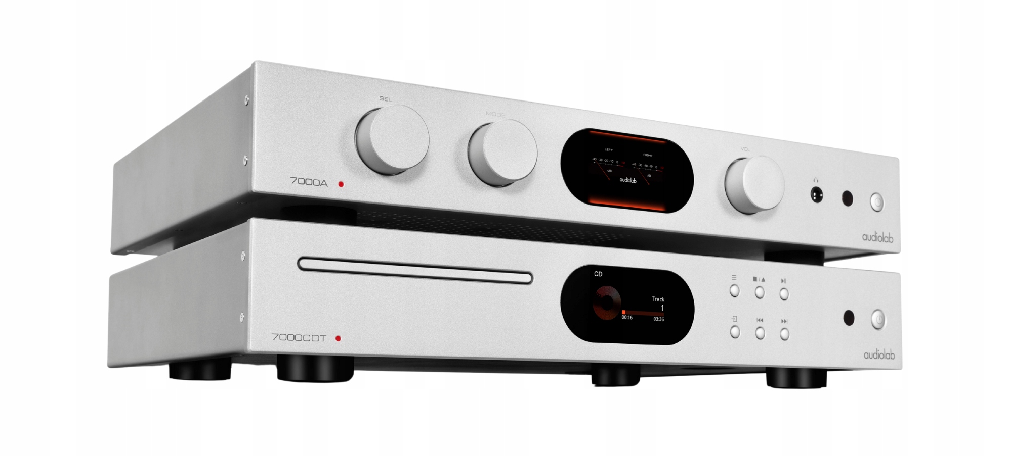 Audiolab 7000A 7000CDT (strieborný)