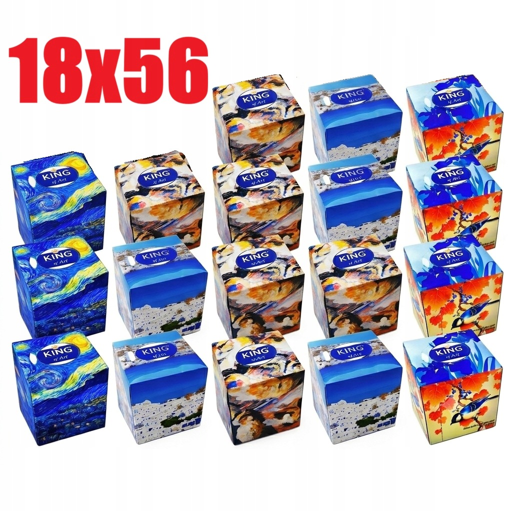1008 szt. Wyciągane Chusteczki higieniczne Słonik Jumbo Smart 18x56 Karton