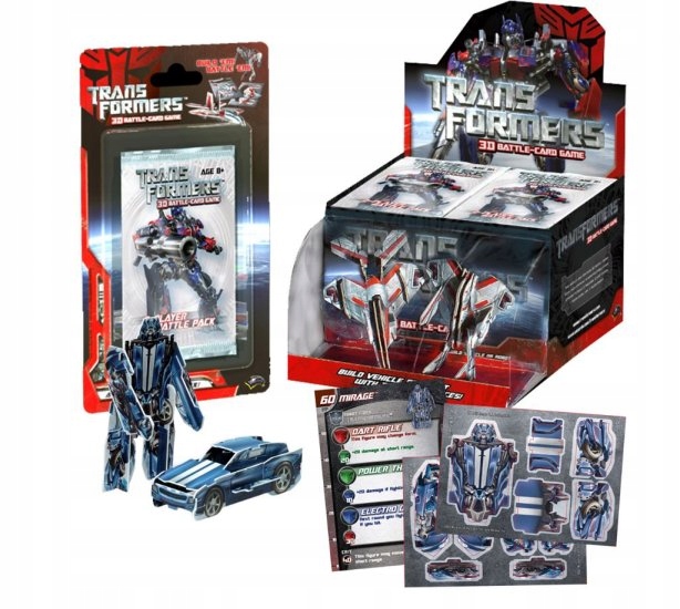 Transformers 3D Battle-Card Game 2-player Pack System Inne systemy