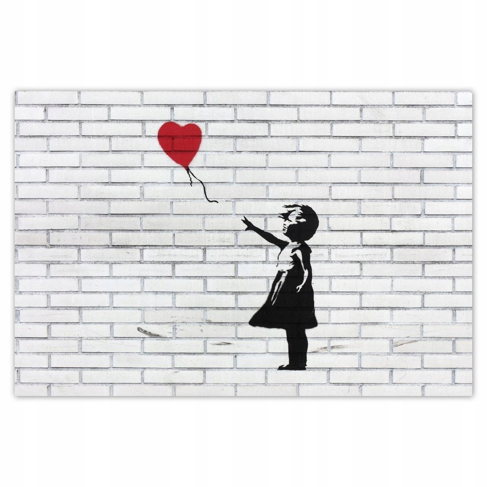 

Plakaty 60x40 Banksy Dziewczynka balon