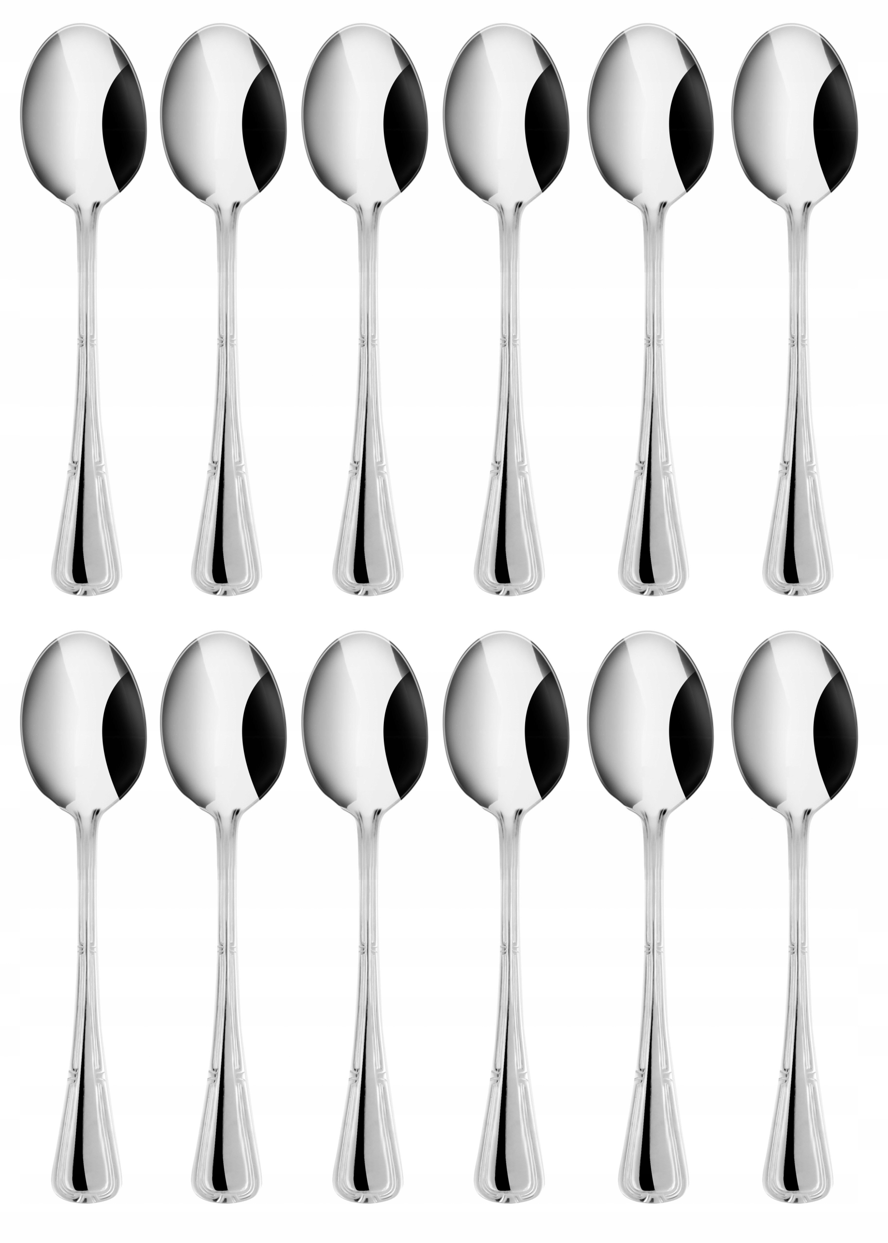 

Komplet 12 łyżeczek do herbaty kawy Natalia