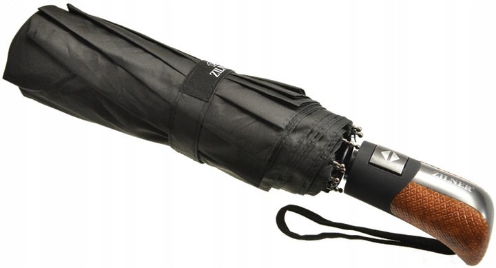 PORZĄDNY PARASOL PARASOLKA AUTOMAT SKŁADANY WŁÓKNO DAMSKI MĘSKI Wzór dominujący bez wzoru