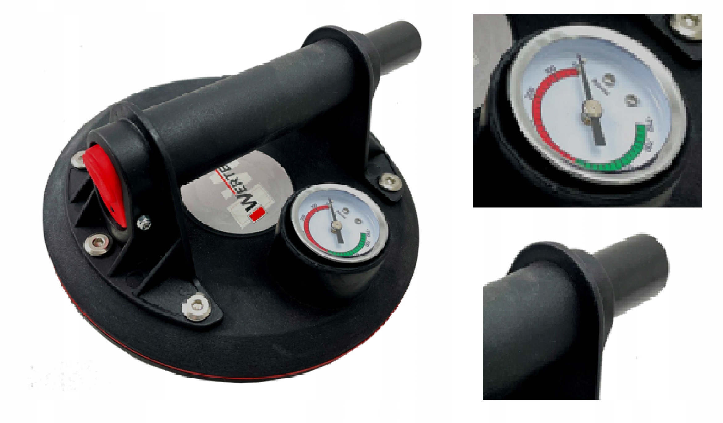 PRZYSSAWKA PROZNIOWA UCHWYT GLAZURY SZKLA WTPP200