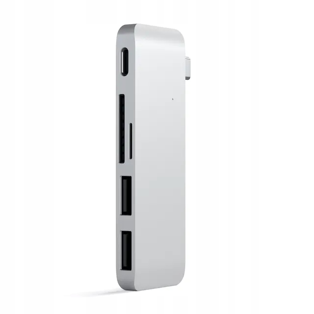 Satechi hliníkový Hub adaptér Usb-c Usb-c 60W Usb-a microSD