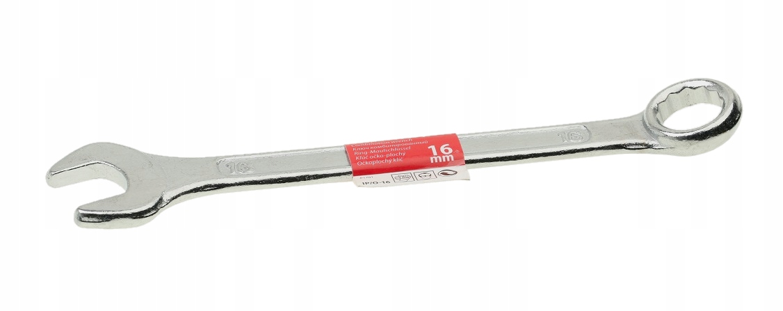 

Klucz Płasko Oczkowy 16 mm Płaski Ocynk