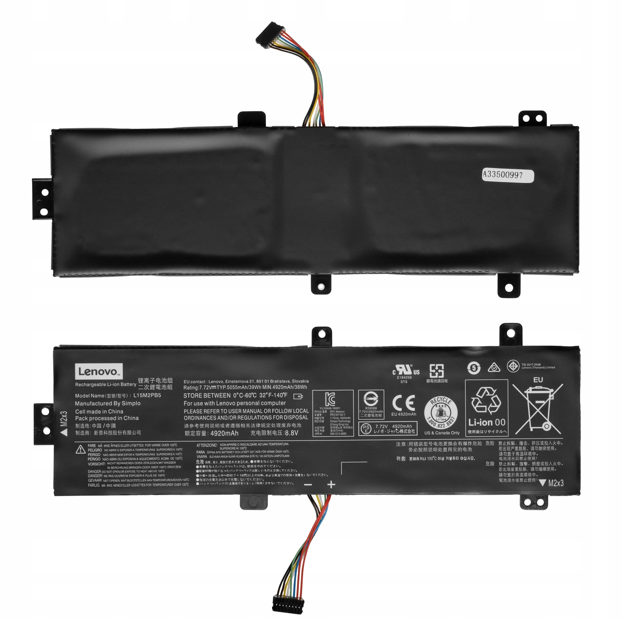Originál batéria Lenovo IdeaPad 310 151SK, IdeaPad 310 L15L2PB4