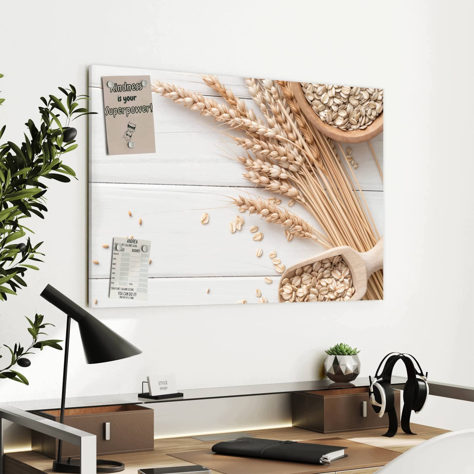 Magnetická tabule Pszeniczne Selekcja 90 × 60 cm