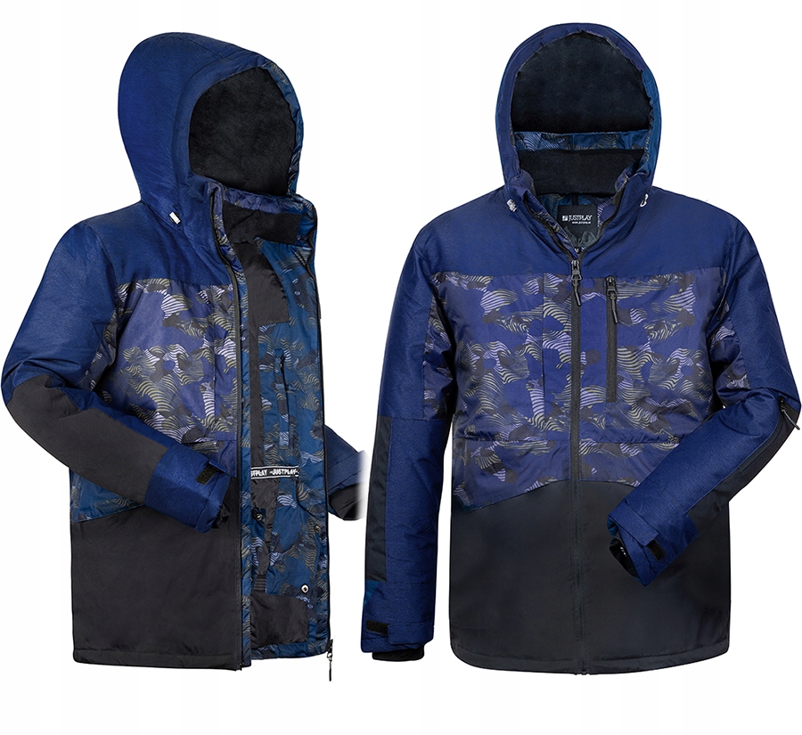 Just Play Pánská Zimní Bunda Lyžařská Bunda Na Sjezdovku Každodenní Teplá L