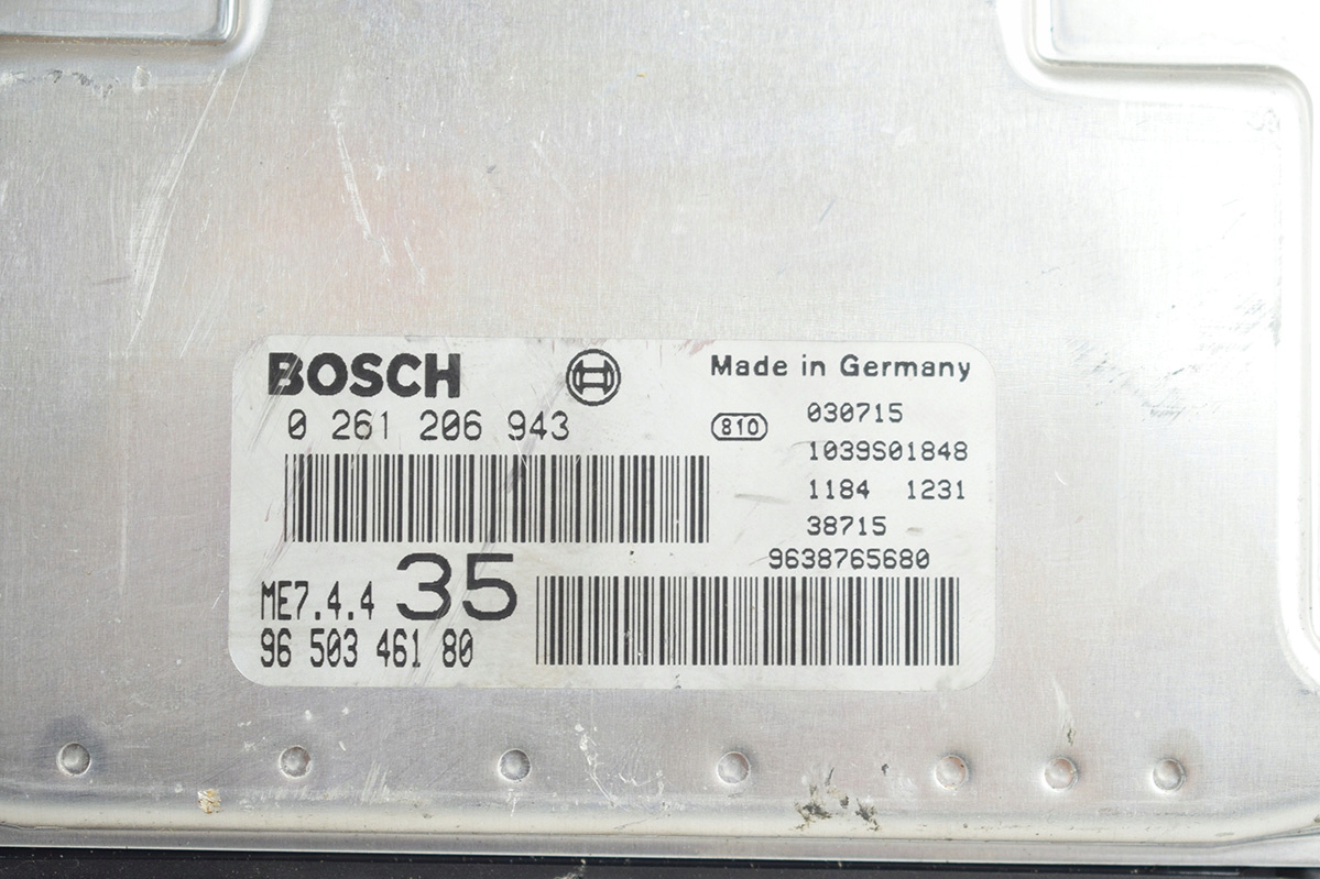 Computer Bedienteil PEUGEOT 307 0261206943