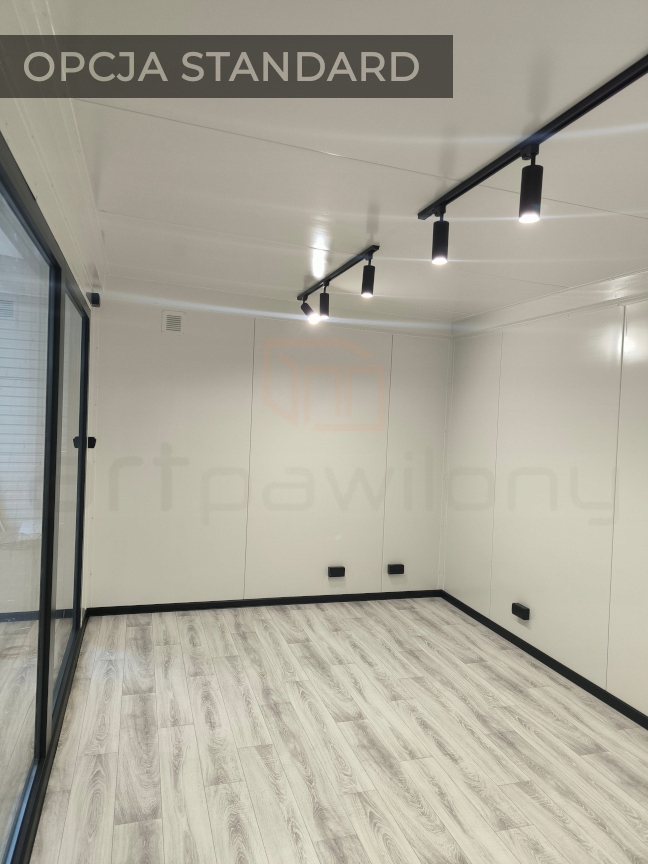 Kontener Biurowy Pawilon Handlowy 3x7 Wysokość 2.7 m