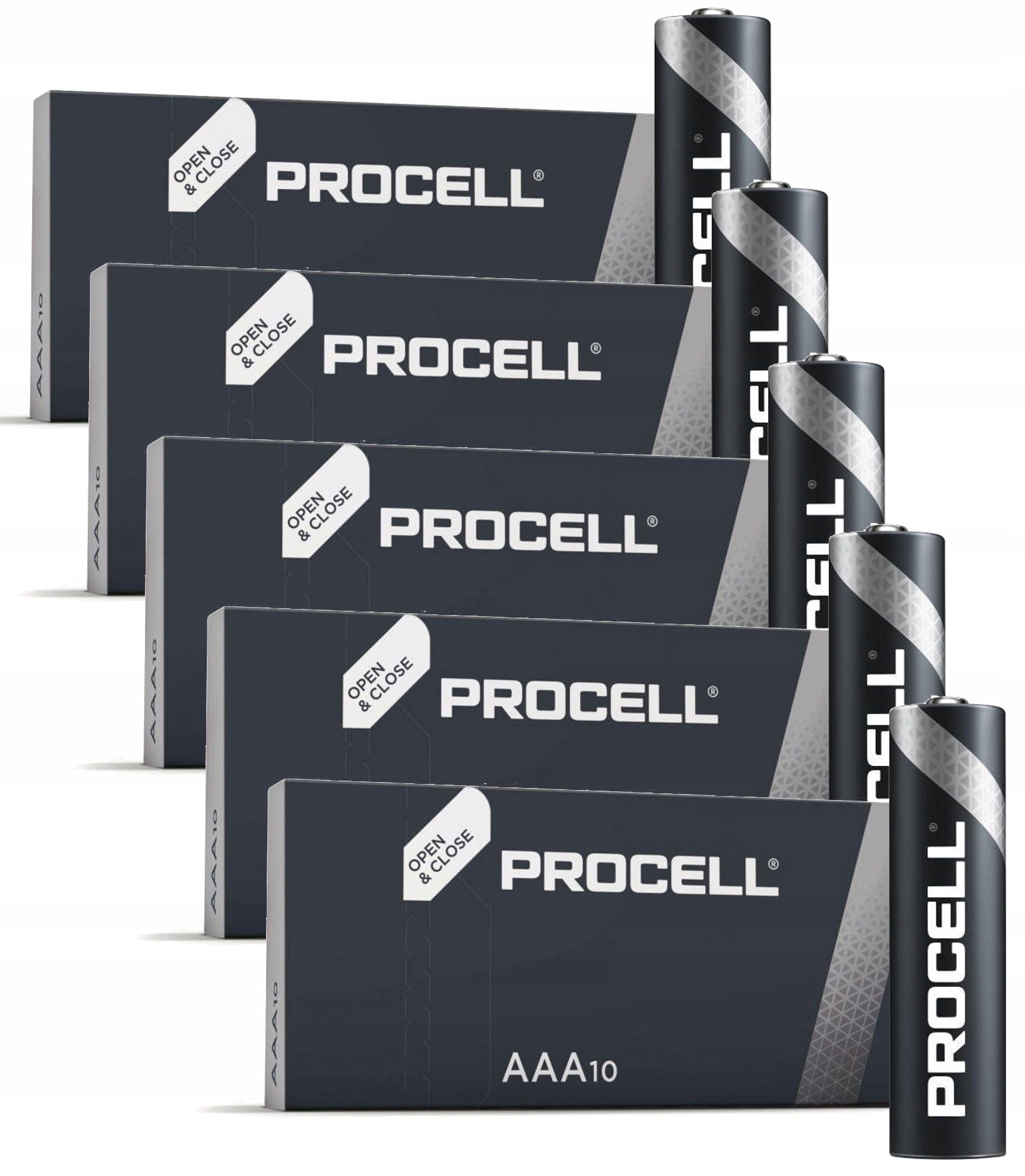 Alkalické Baterie LR03 Aaa MN2400 1,5V Sada 50 Ks Box Constant Power