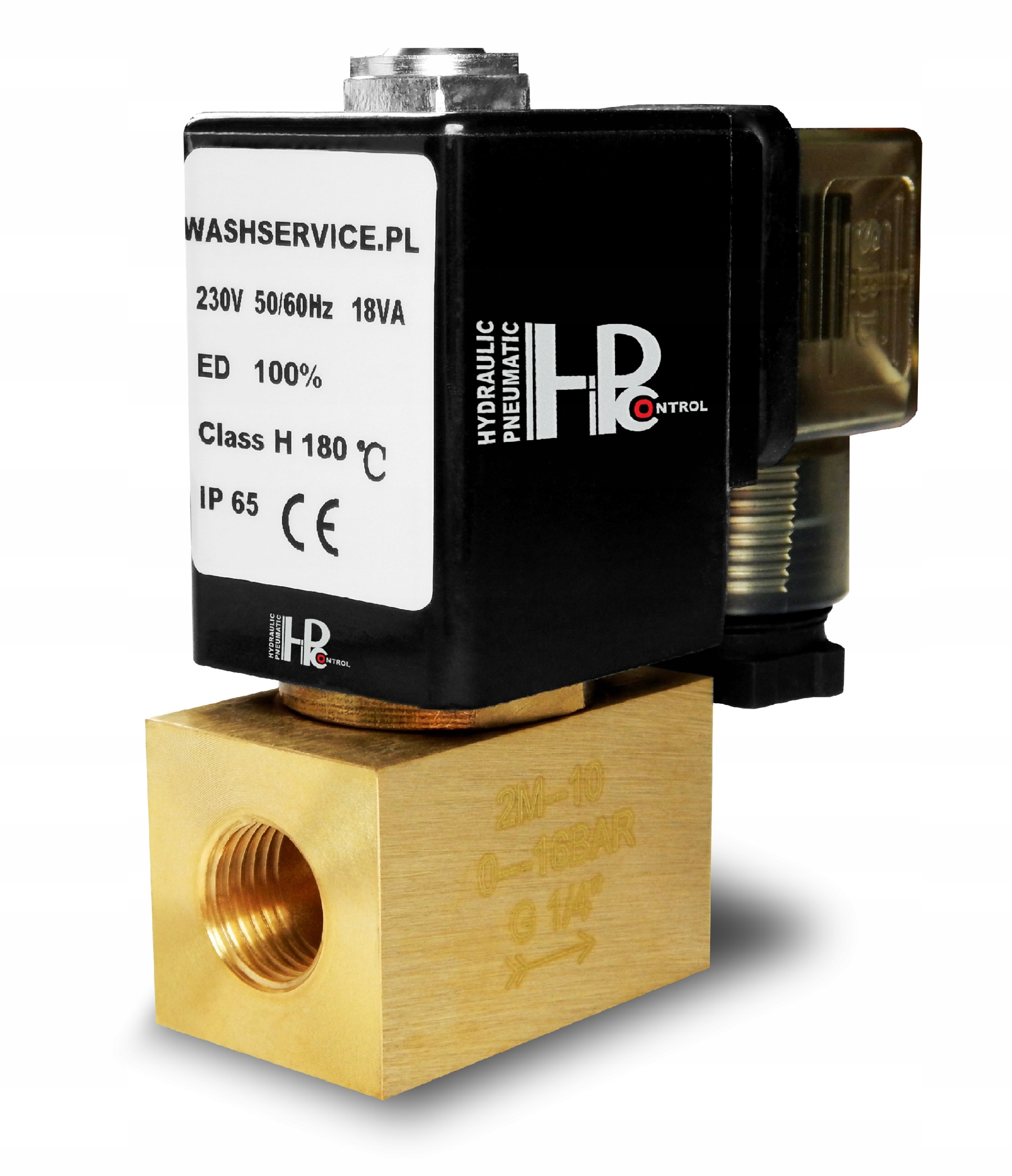 

elektrozawór 2M08 1/4 cala 0-16bar 230V 24V 12V
