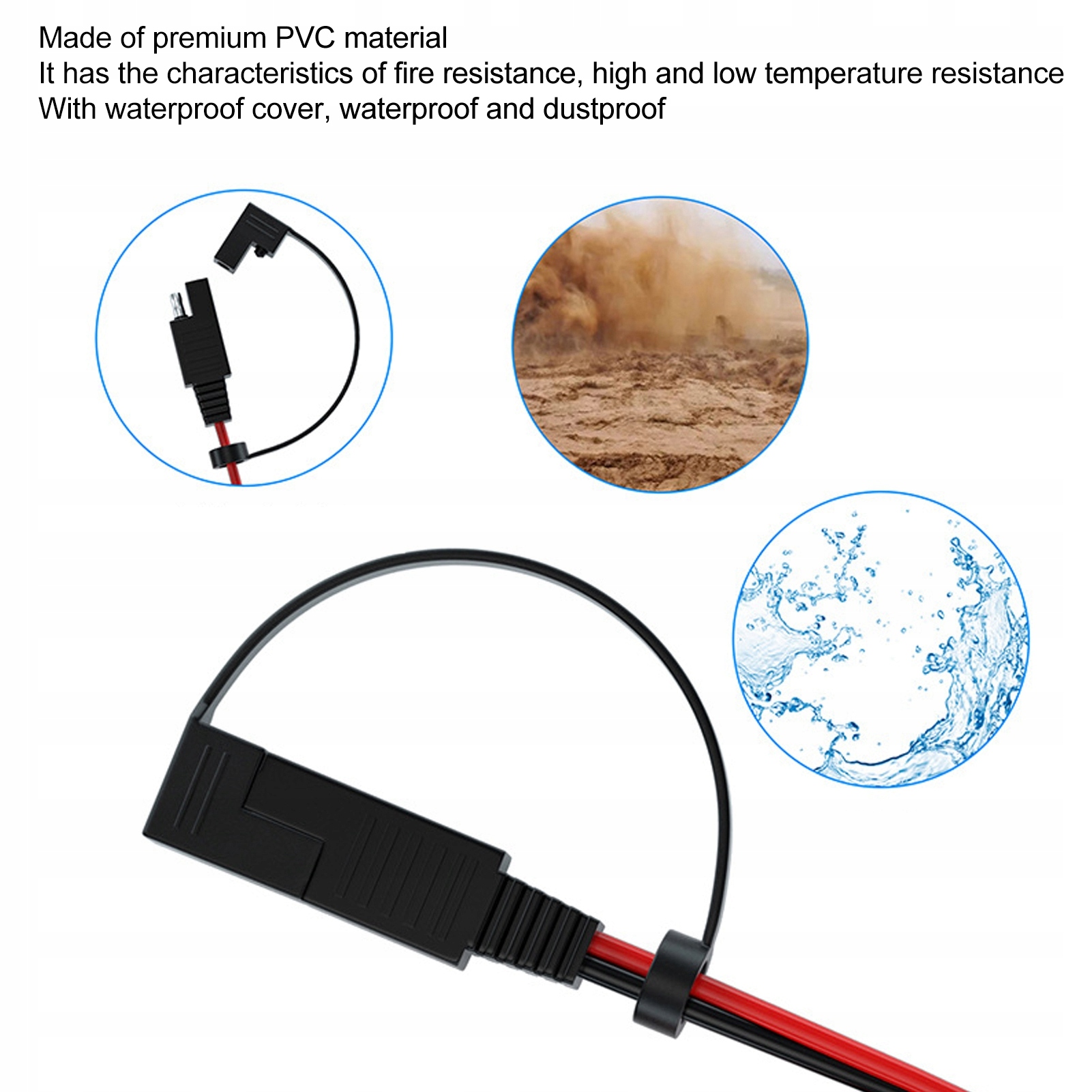 Kabel złącza akumulatora SAE Szybkozłączka SAE Kod producenta 2716220181211