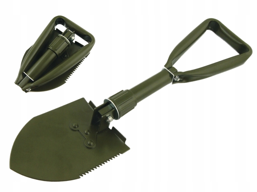 Saperka Składana Turystyczna Survivalowa Army MFH Kilof Piła + ETUI Rodzaj składane