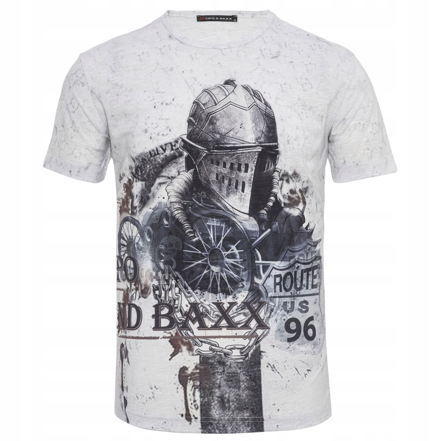 Tričko Cipo Baxx Pánské Mazany Route 96 Knight