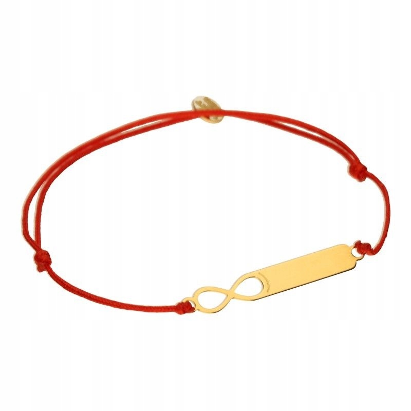 Náramek pr. 585 Dedikace 14 karátů BZ28