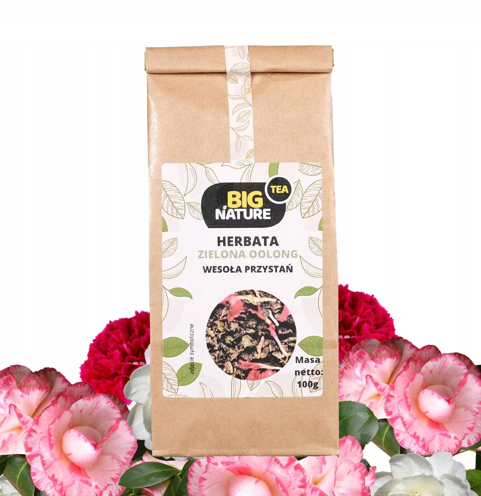 Herbata zielona OOLONG MIŁOŚĆ W FILIŻANCE 100g - BIG NATURE — 3