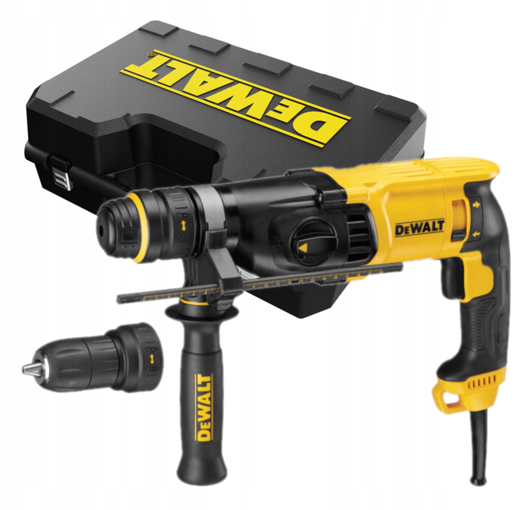DeWALT Młotowiertarka Sds-plus 26MM Z Qcc W Kufrze D25134K