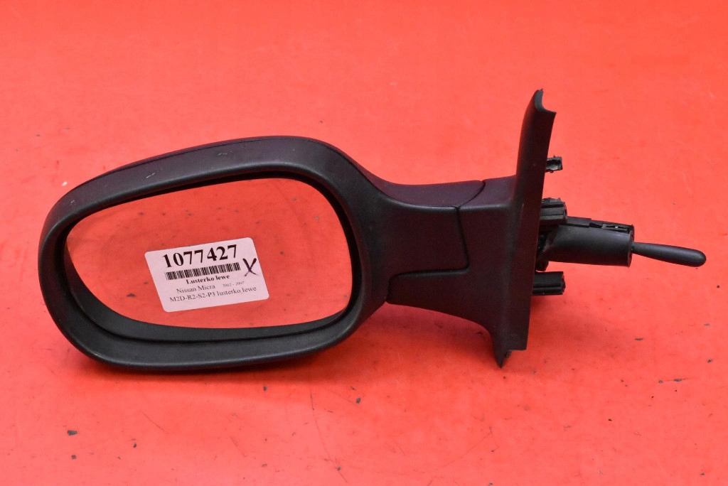 mirror left black, manually EU 018011 NISSAN MICRA 3 III K12 02-07