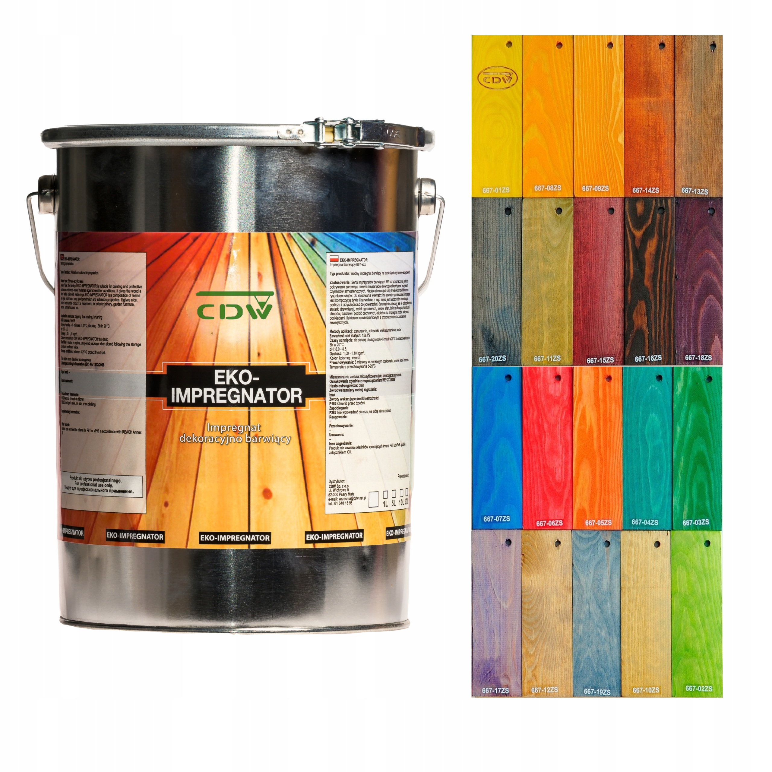 Impregnat Do Drewna 5l Eko Impregnator Profesjonalny Żywe