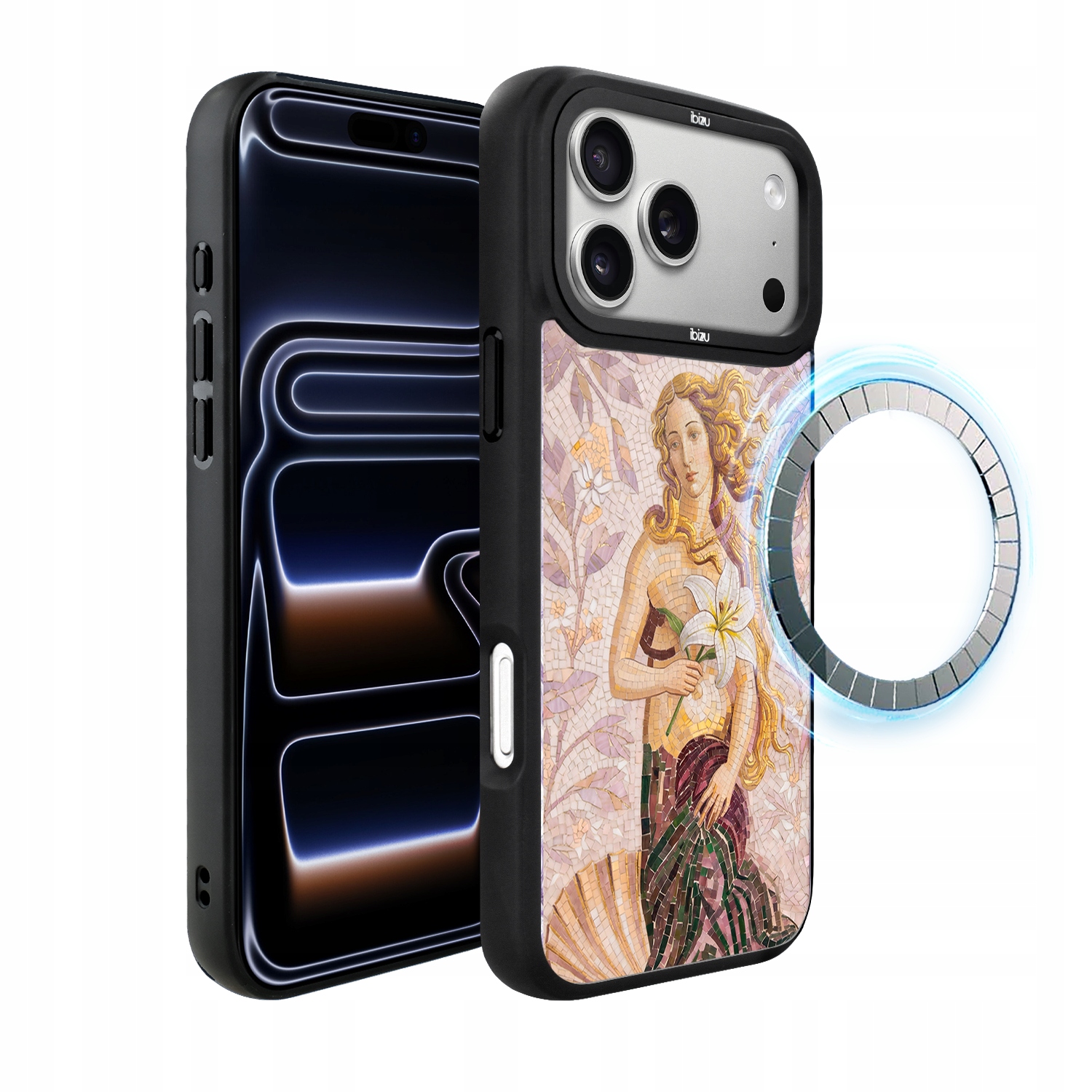 Pouzdro pro iPhone 17 Pro Ibizu DropGuard Matt s MagSafe, Zrození Venuše