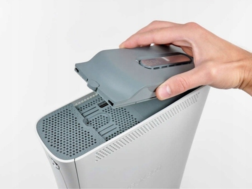 XBOX 360 DYSK TWARDY HDD 120GB MICROSOFT ORYGINAŁ CZARNY Stan opakowania zastępcze