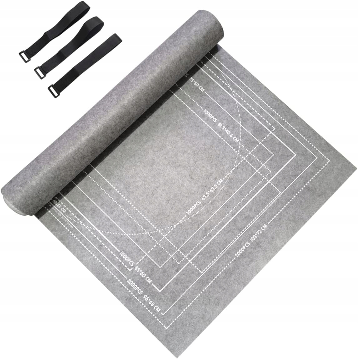 MATA PODKŁADKA DO UKŁADANIA PUZZLI PRZECHOWYWANIA 2000 EL. ZWIJANA PLANSZA Marka bez marki