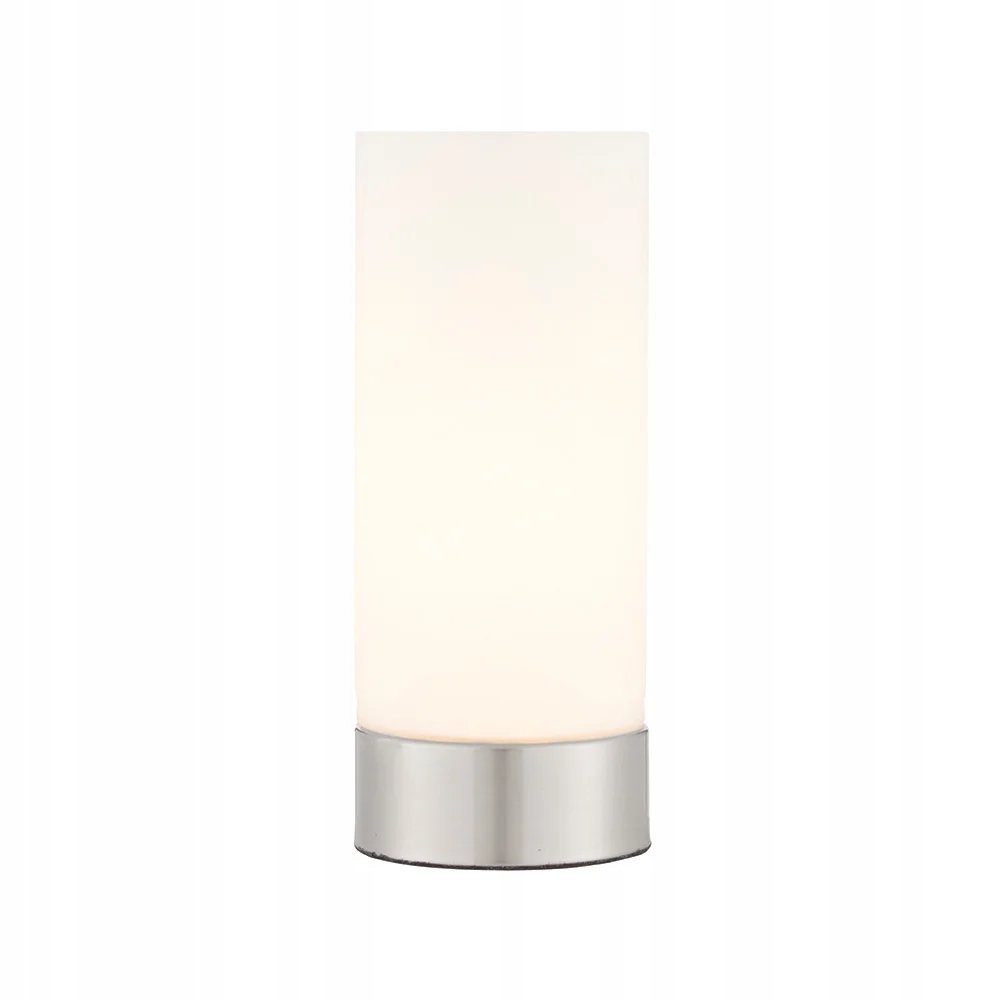 Stolová lampa Dara Endon niklová, dotyková, Usb, 1xE14 40W