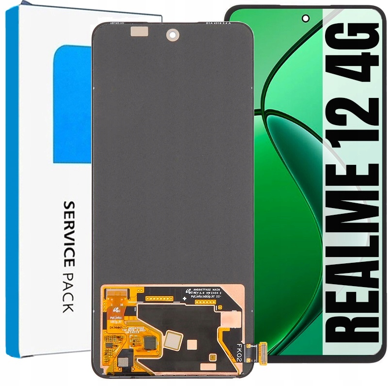 Displej Pro Realme 12 4G RMX3871 Originál Obrazovka