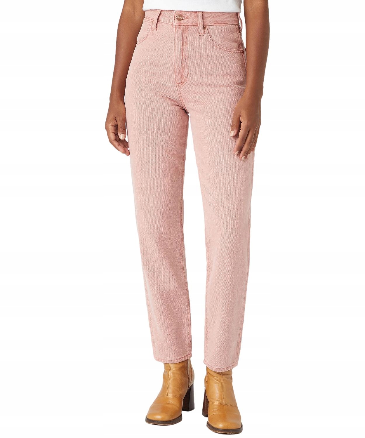 Džíny Wrangler Mom Jeans W246XZ46N Rose W27/L34