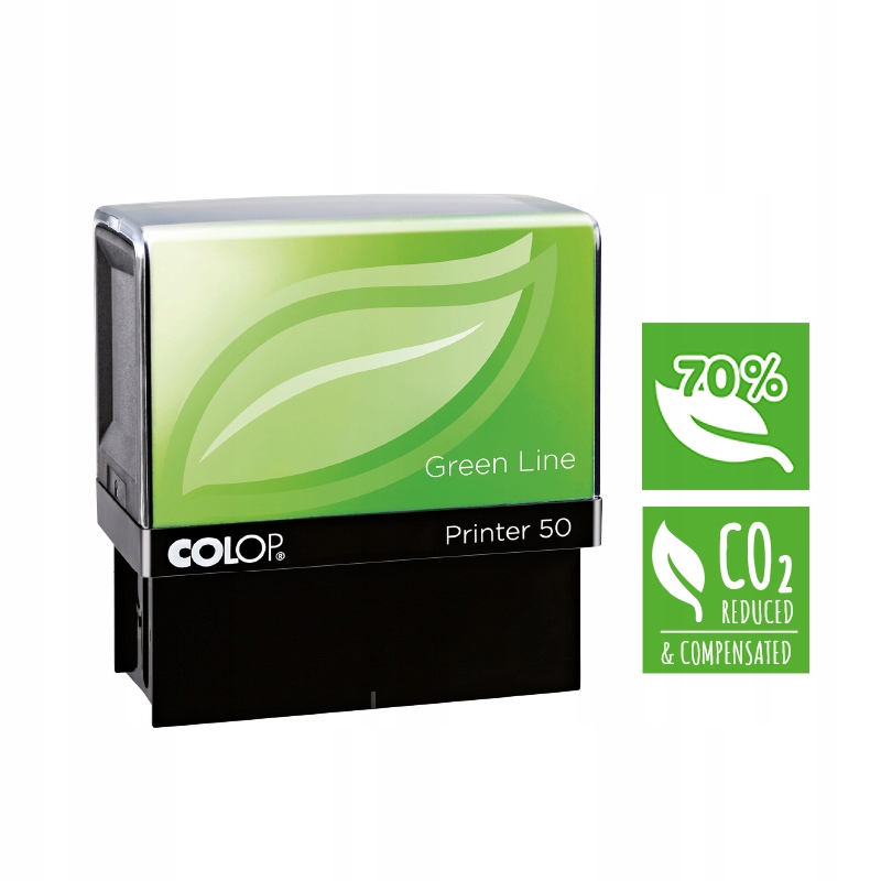 Pieczątka Colop PRINTER 50 IQ Green Line 69X30 MM