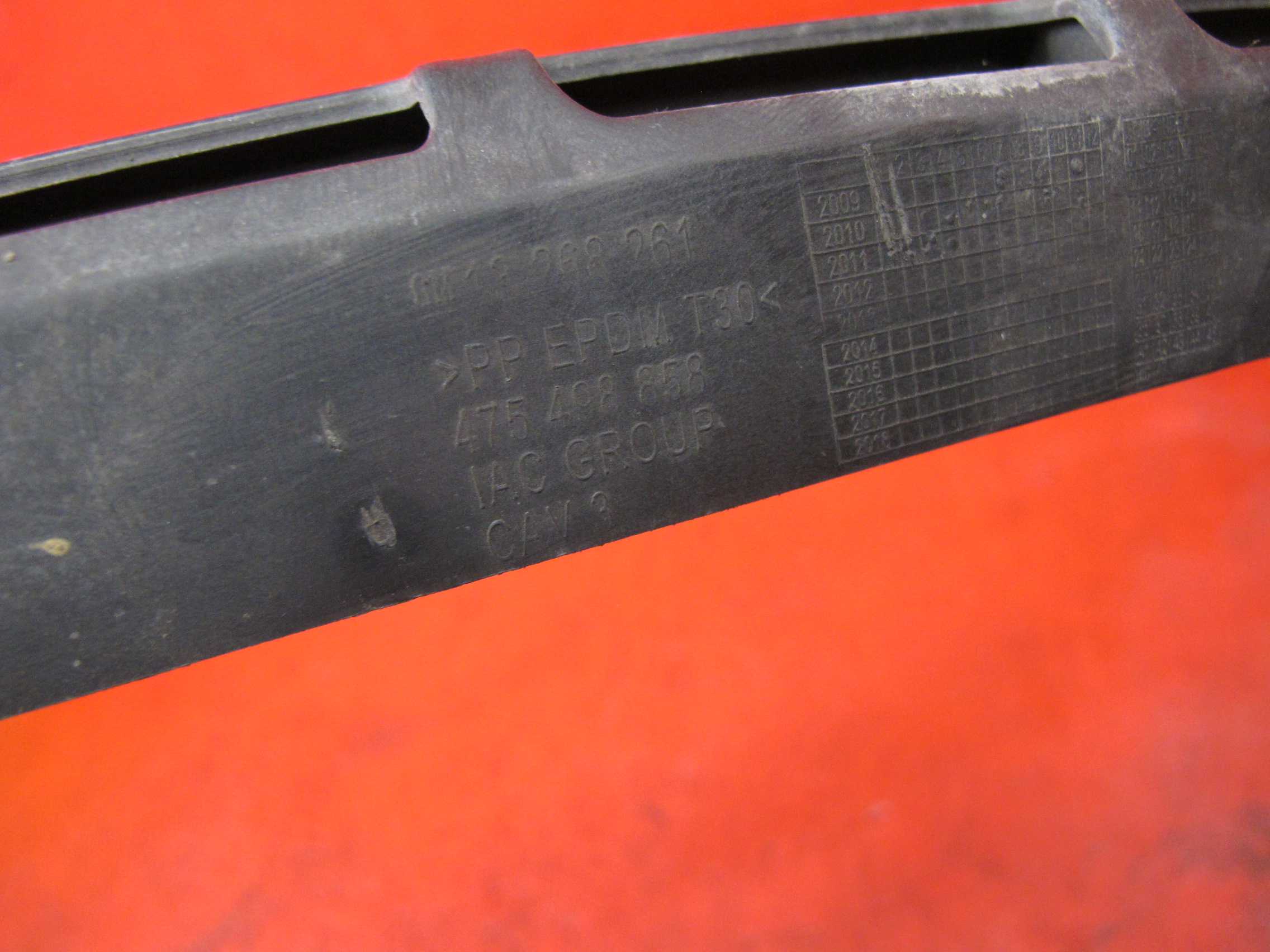 OPEL MERIVA B II 2 10- bumper bracket central rear part