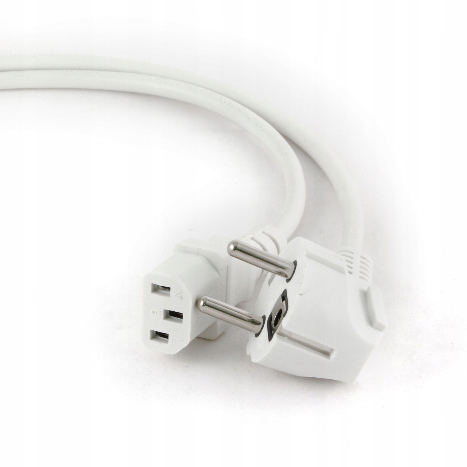 

Kabel zasilający komputerowy Iec 320 C13 Vde 1.8m