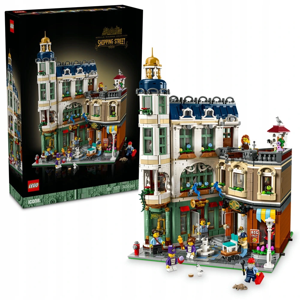 LEGO Icons 11371 Ulica handlowa