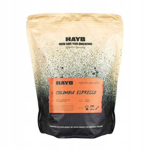 káva zrnková Hayb Kolumbie 1000 g Espresso