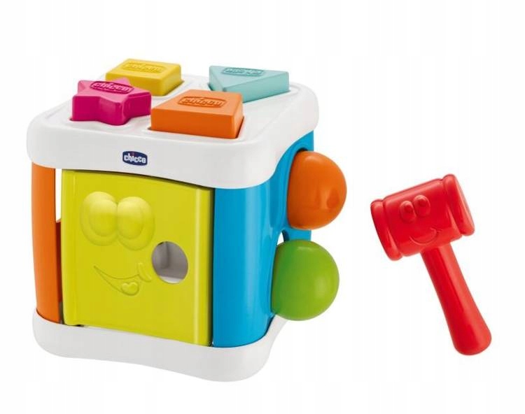 

Chicco Przebijanka Z Młoteczkiem Sorter 2W1 Kostka