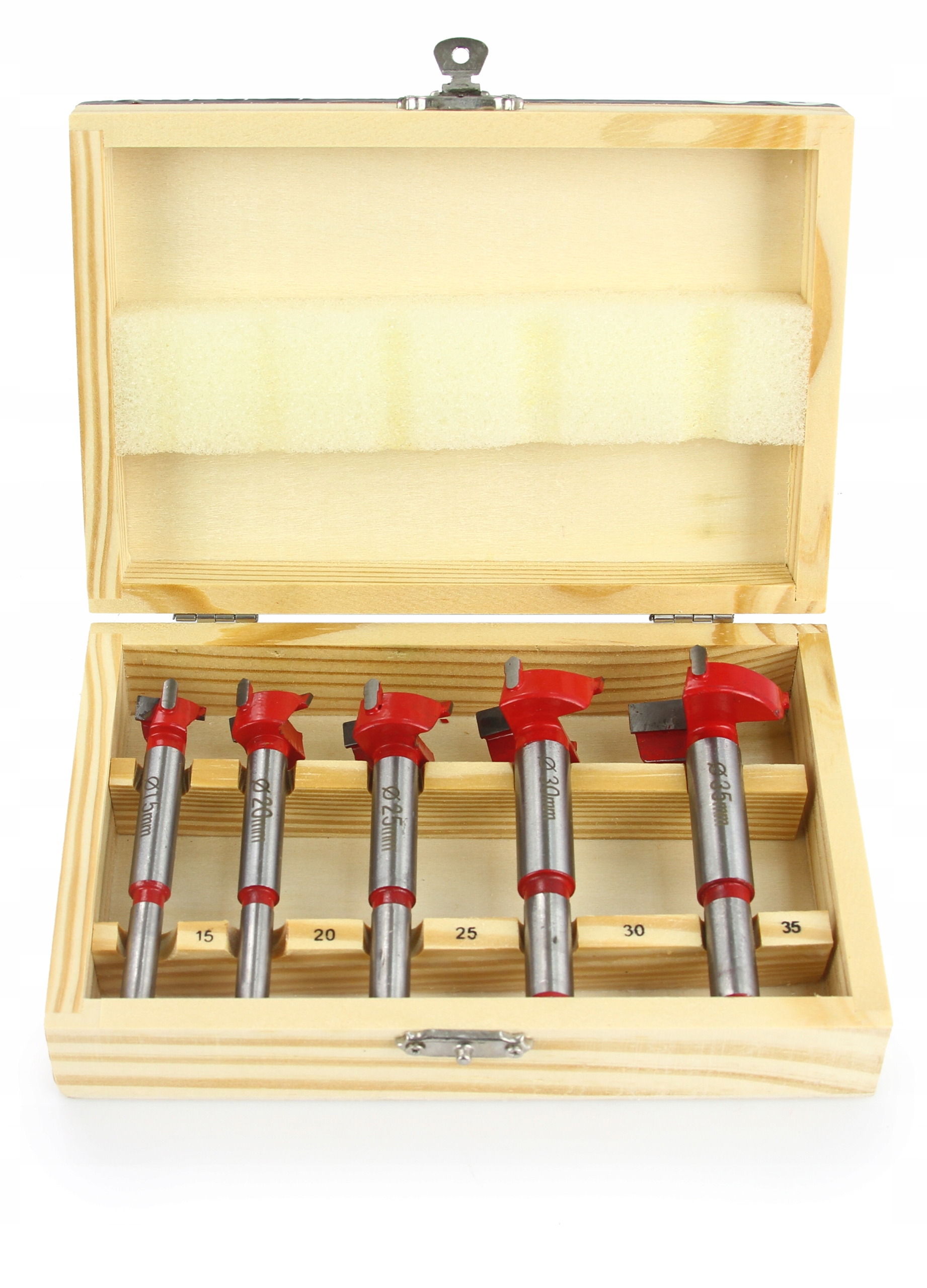 

Wiertła Drewna Puszkowe Sednik Frez 15-35MM 5SZT.