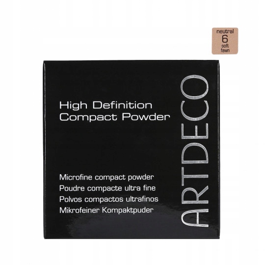 ArtDeco Higt Definition Compact 6 Soft Fawn pudr