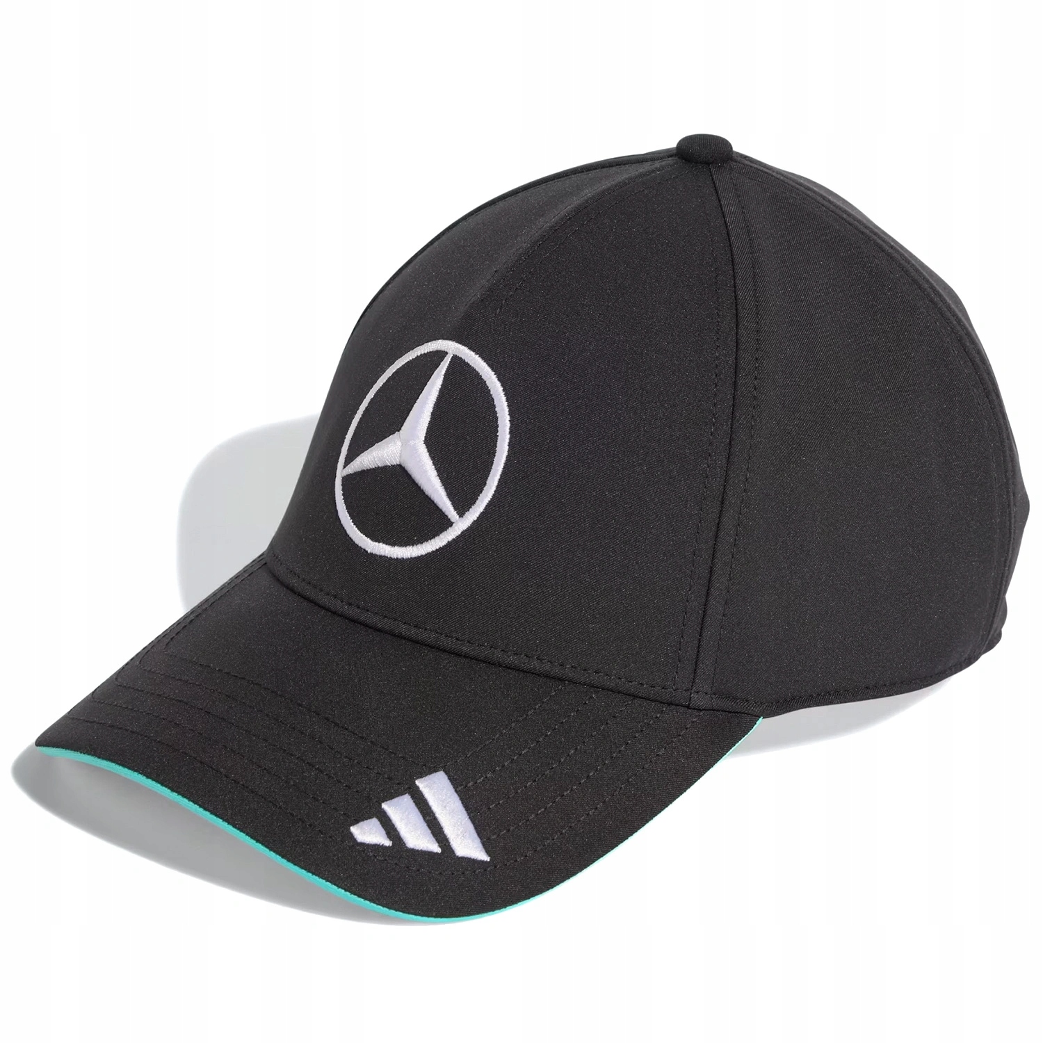Čepice Mercedes-AMG Petronas F1 adidas 2026 Team černá