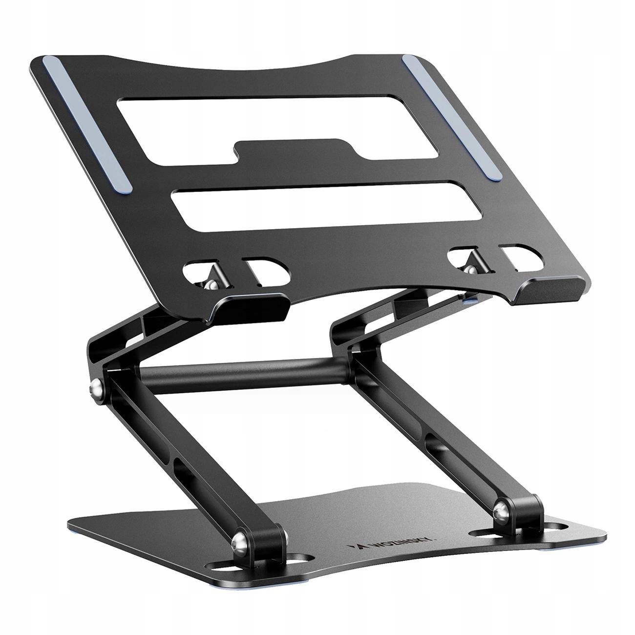 Wozinsky Podstawka Pod Laptopa Wrs-Cpy75Dsb Aluminiowa Czarna
