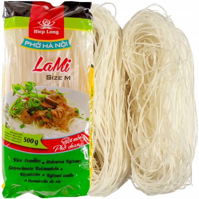 

Makaron Ryżowy Nitki Bezglutenowy 500g Hiep Long