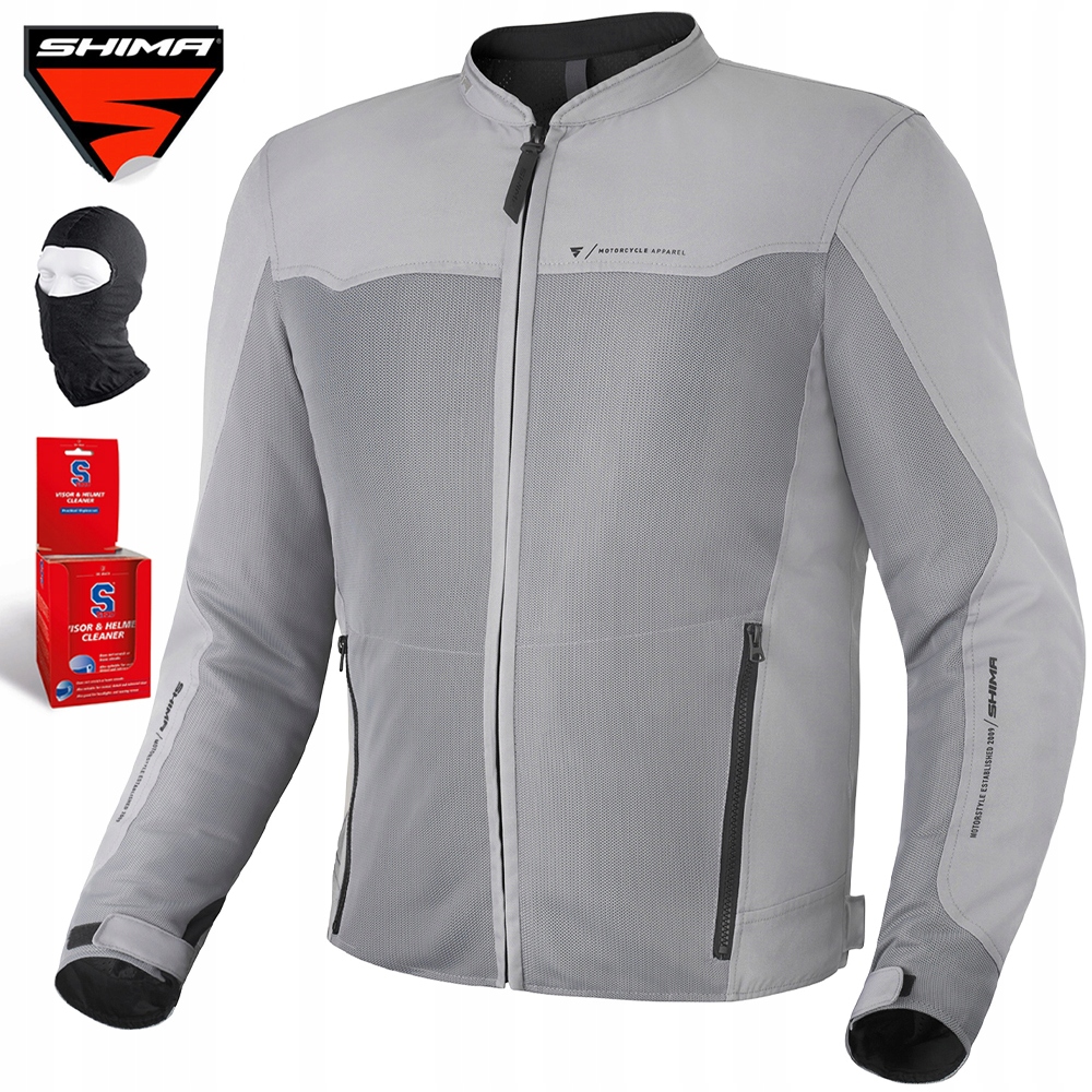 Motocyklová Bunda Shima Openair Letná Mesh S Chráničmi Darček