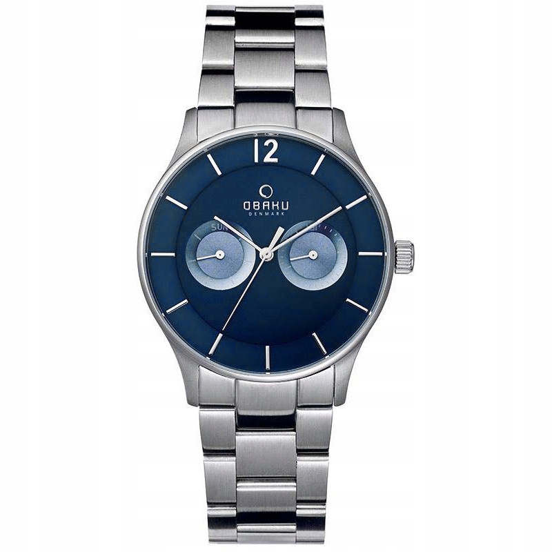 Pánské Hodinky Obaku Denmark V192GMCLSC stříbrný náramek