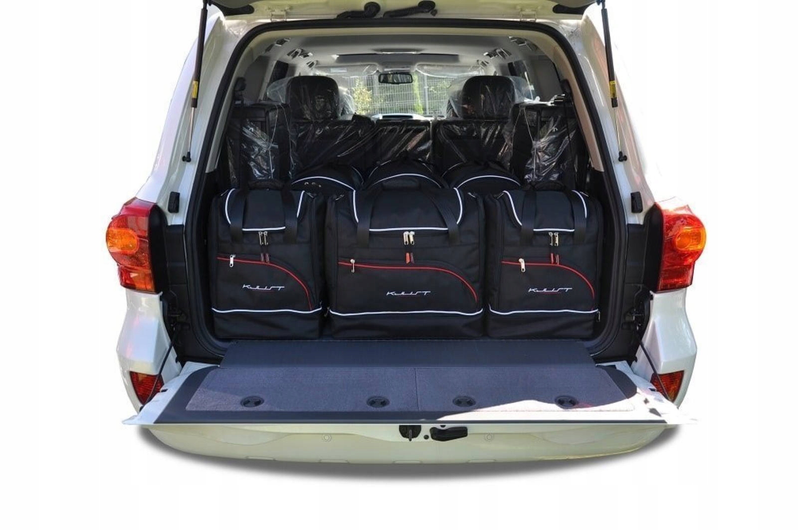 J&j Automotive Sada 6ks cestovných tašiek Sport pre Toyota Land Cruiser Mp