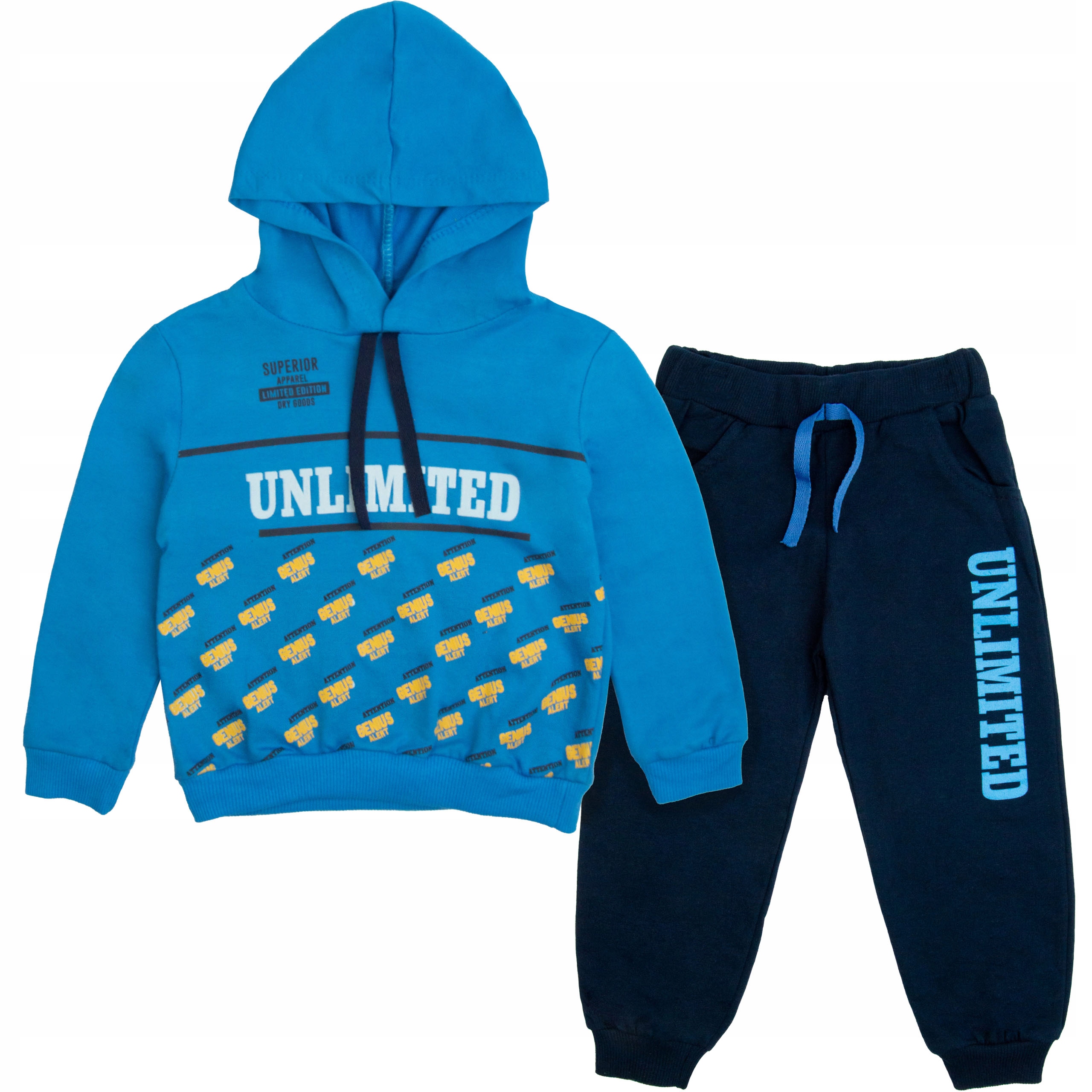 

Komplet Dresowy dres dla chłopca Spodnie Bluza 92