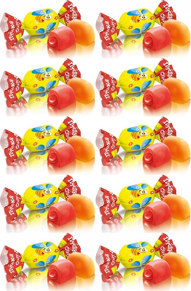 Cukierki Crazy Bee Roshen galaretki z sokiem 1kg x10