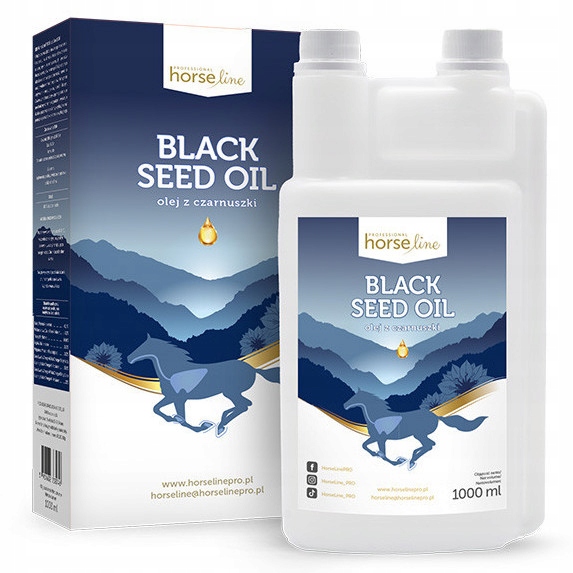 HorseLinePRO Black Seed Oil olej z czarnuszki 1l