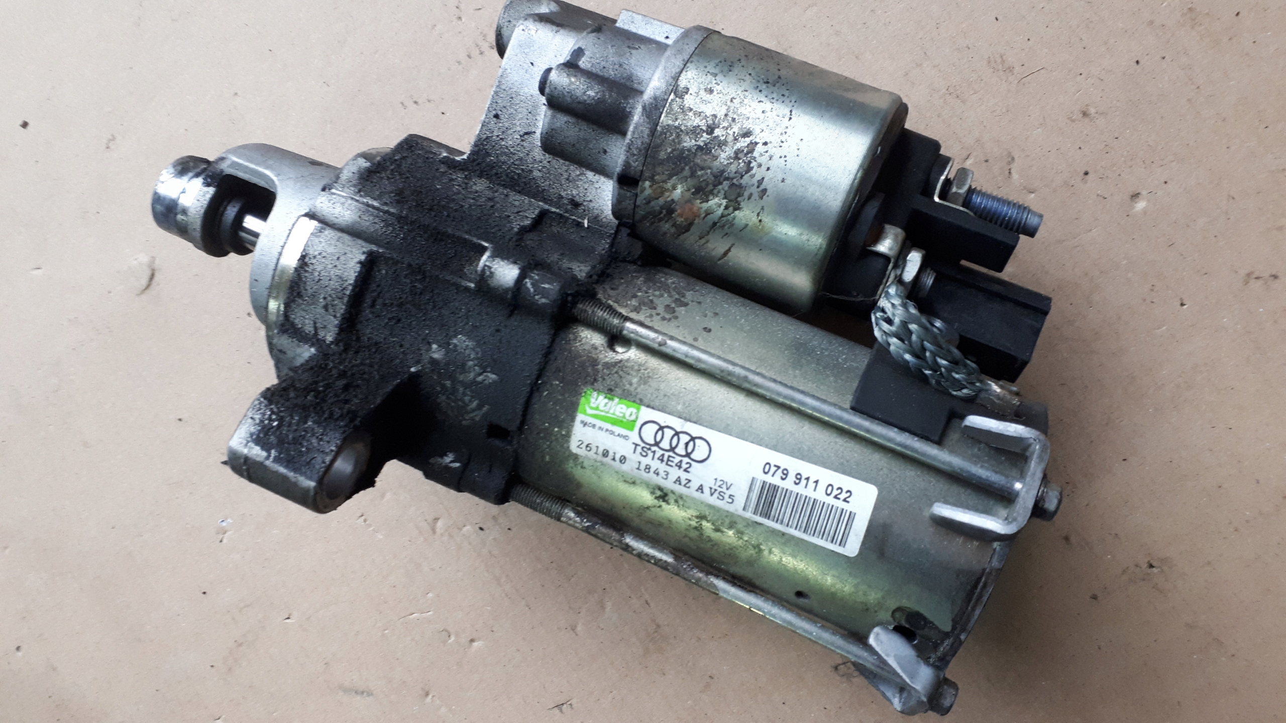 S4 B8 starter 3.0 TFSI 079911022 S5 SQ5 A6