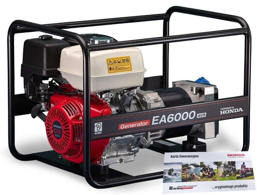 Agregat prądotwórczy Honda EA6000N2 Avr 6 kW